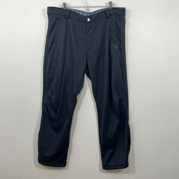 686 Fleece Liner Sweatpants For Smarty 3 In 1 Mens Large Black‎ Adjustable Waist - Picture 1 of 11